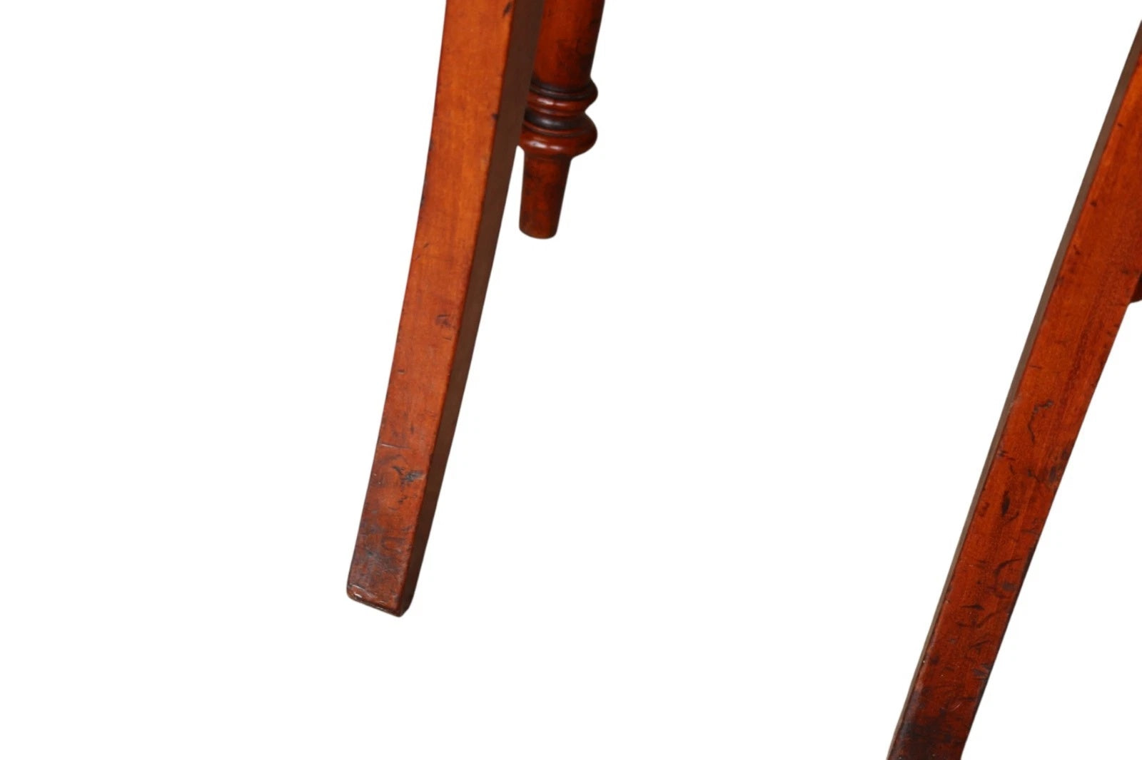 Pair Of Antique Mahogany Pugin Style Carved Gothic Steeple Back Hall Chairs