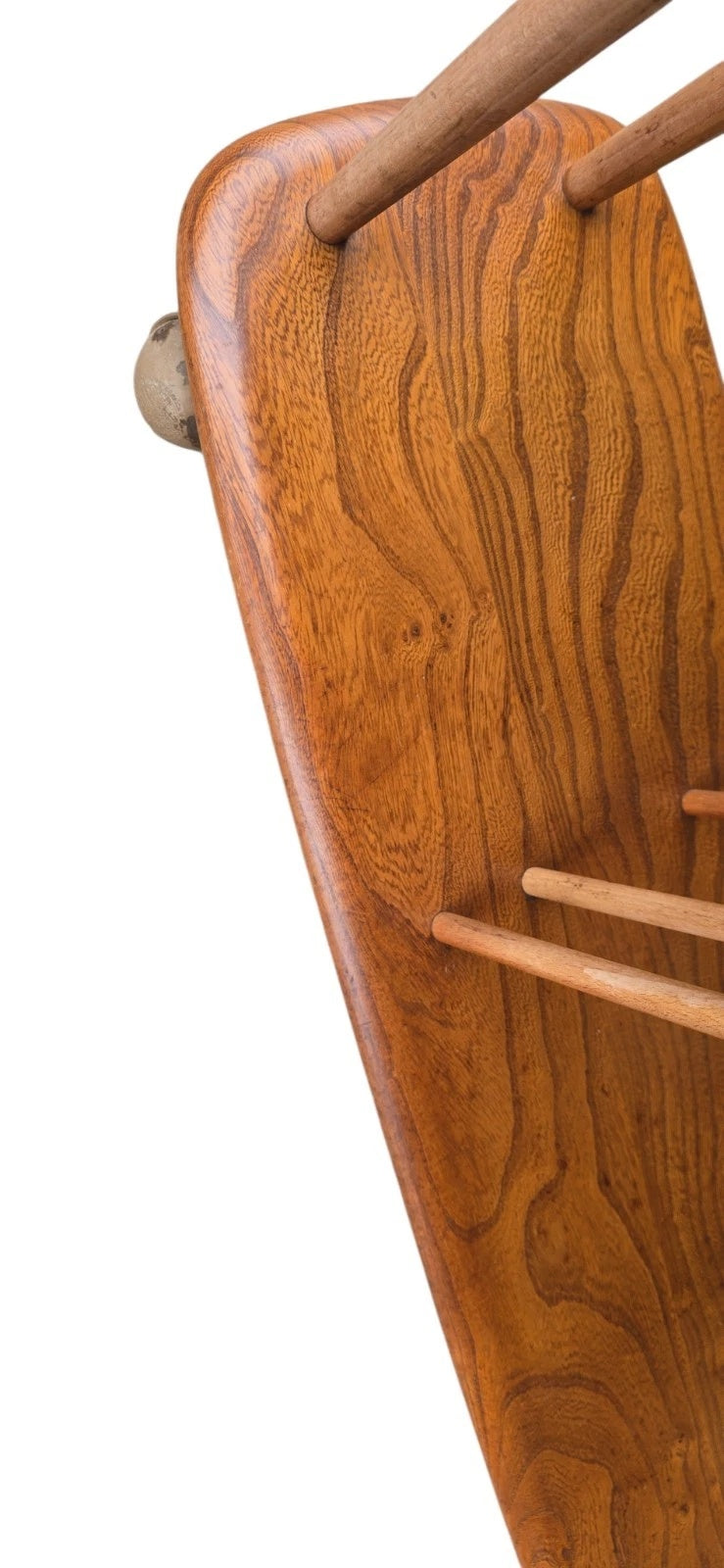 Vintage Ercol 361 Windsor Trolley Bookcase - Baby Giraffe - Elm & Beech MCM