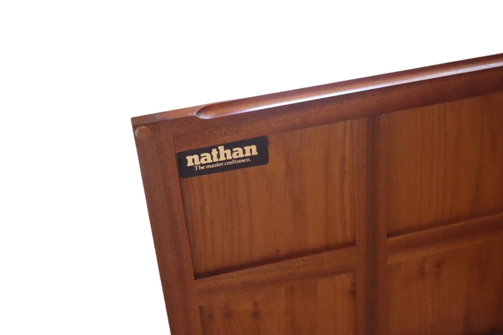 Mid Century Nathan Squares Teak Bookcase Retro Wall Unit