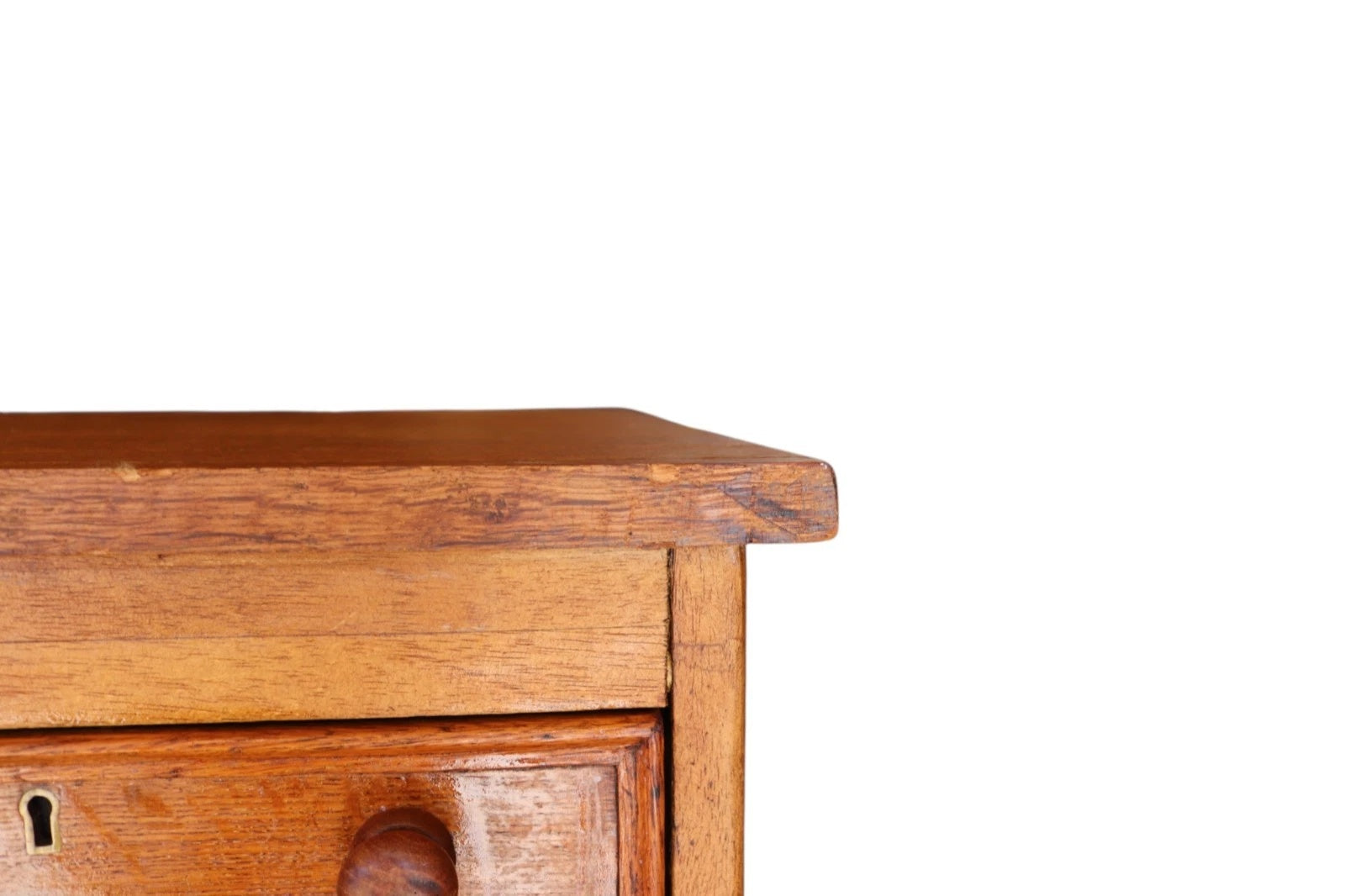 Victorian Oak & Pine Tall Wellington Style Chest 9 Drawer Solomons London c.1880