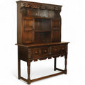 Antique Oak Welsh Dresser Sideboard Cupboard