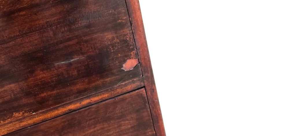 Antique Victorian Stained Pine Chest of Drawers 2 over 3