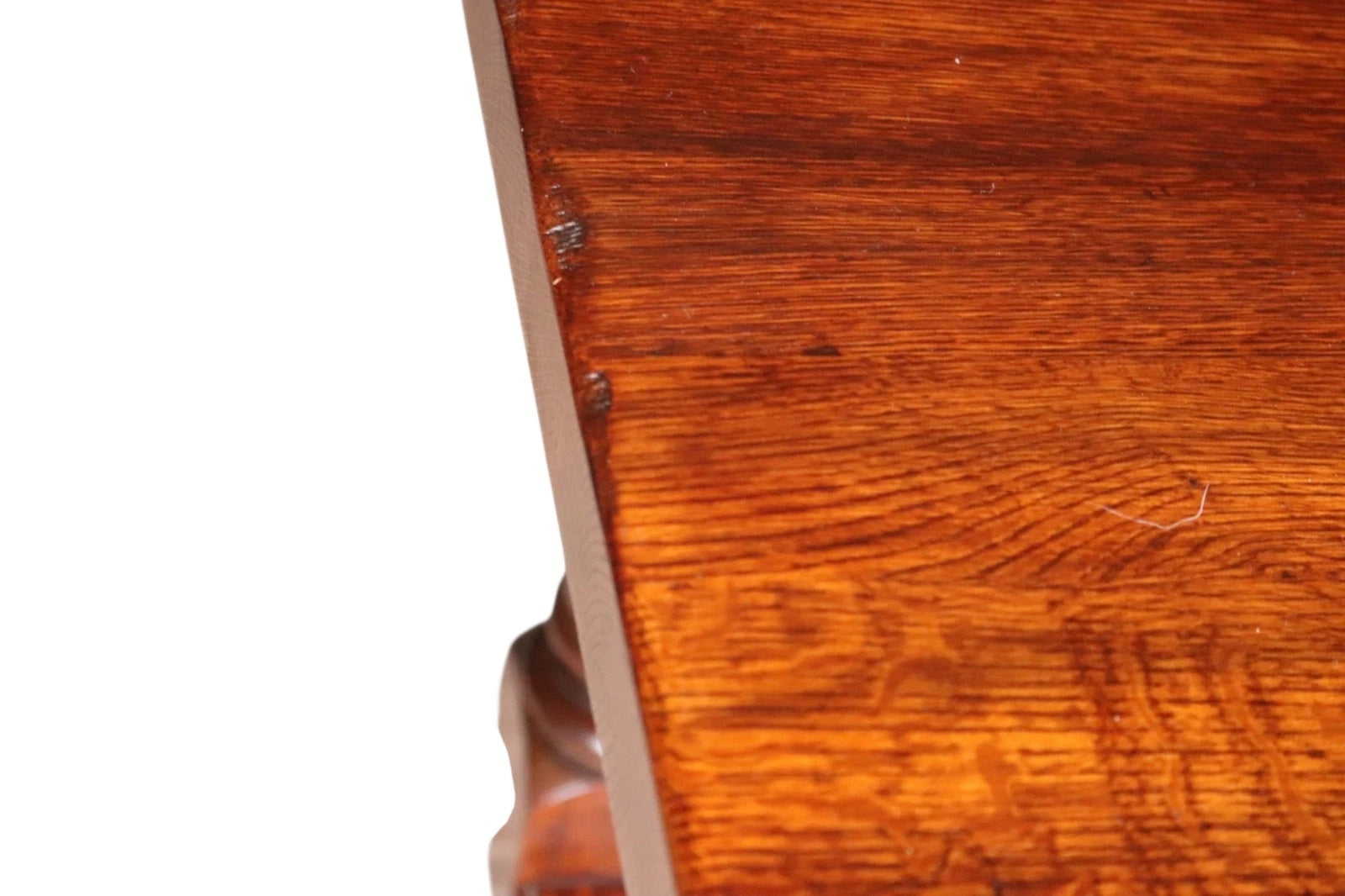 Vintage Solid Oak 17th Century Style Large Refectory Dining Table