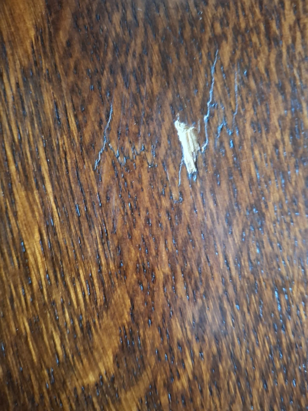 Vintage Solid Oak 17th Century Style Large Refectory Dining Table