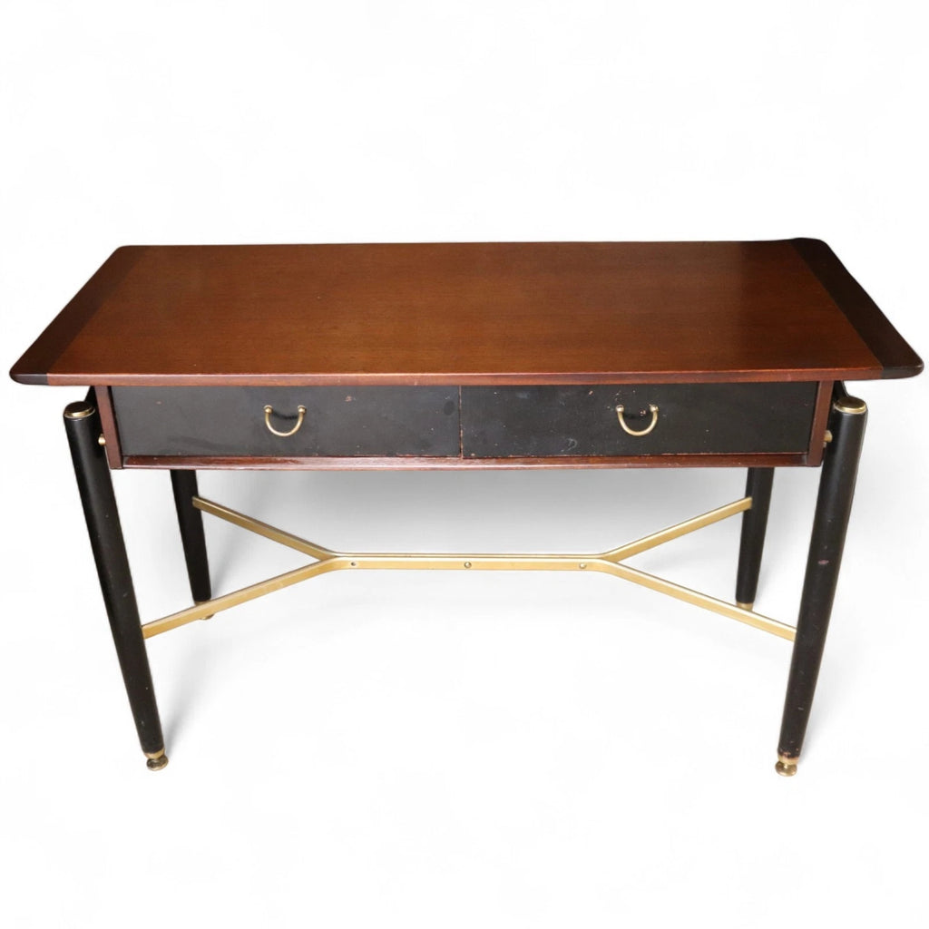 G Plan Librenza Tola & Black Vintage Hall Console Table Writing Desk Mid Century