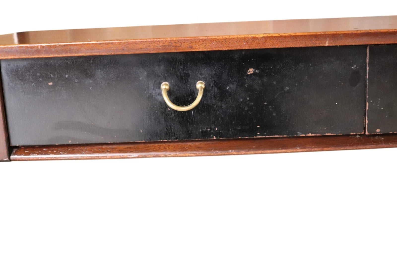 G Plan Librenza Tola & Black Vintage Hall Console Table Writing Desk Mid Century