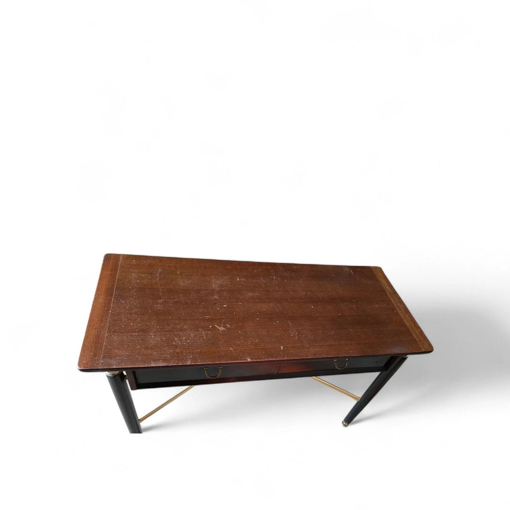 G Plan Librenza Tola & Black Vintage Hall Console Table Writing Desk Mid Century
