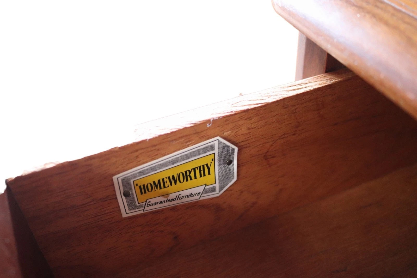 Mid Century Homeworthy Teak Chest Of Drawers - 4 Drawer 1960