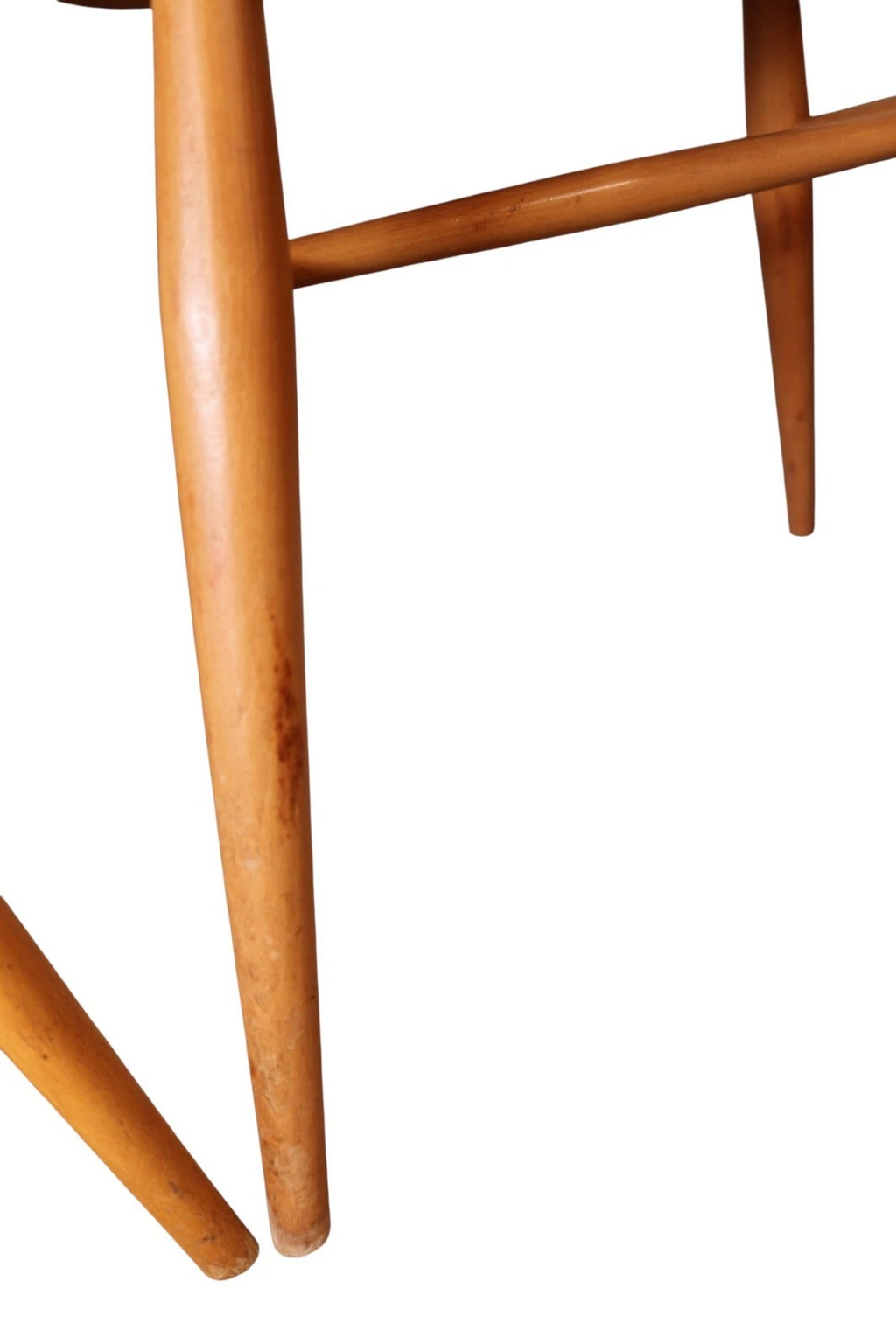 Vintage Set Of 6 Ercol Goldsmith Elm & Beech Dining Chairs