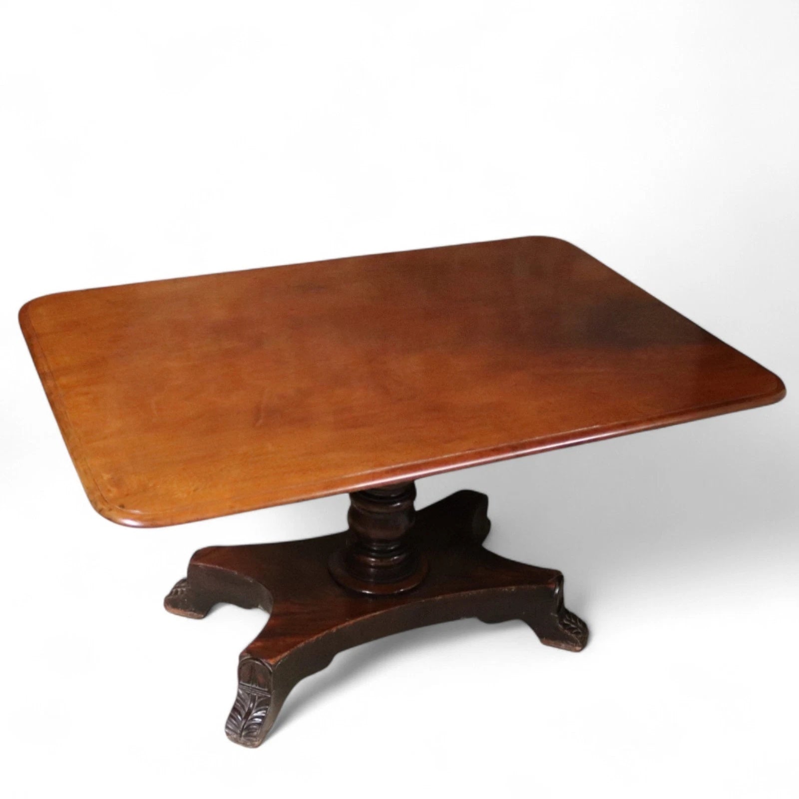 Antique Regency Mahogany Tilt Top Breakfast Table - 19th Century Dining Table