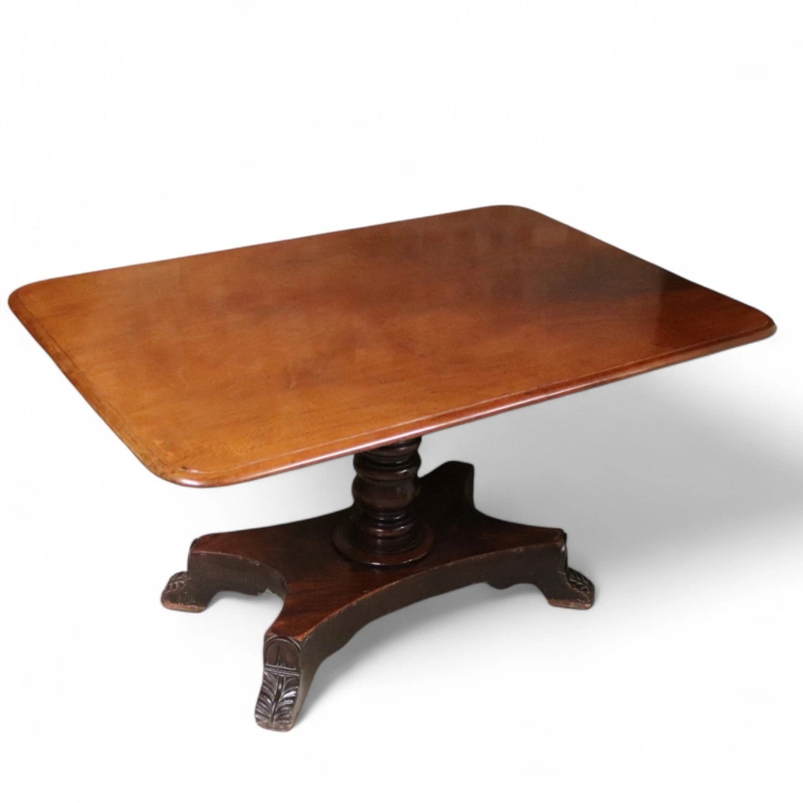 Antique Regency Mahogany Tilt Top Breakfast Table - 19th Century Dining Table