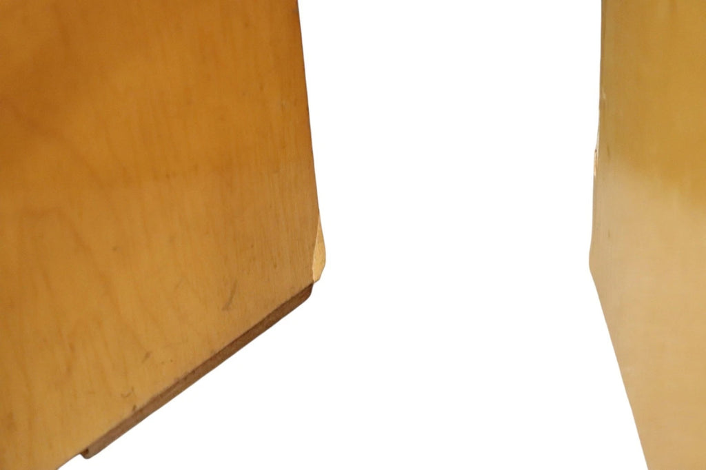 Pair Of Art Deco 1930s Birdseye Maple Bedside Cabinets - Vintage Nightstands