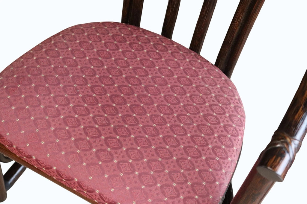 Pair Of Mid Century Bentwood Bamboo Dining Chairs - Rohe Noordwolde Style 1970s