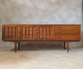 Mid Century Younger Teak Long Sideboard Vintage 1960s