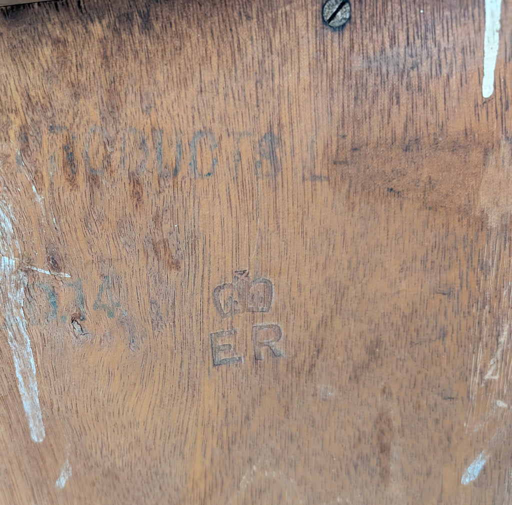 Mid Century Oak Rustic Chest Of Drawers Vintage C.1950