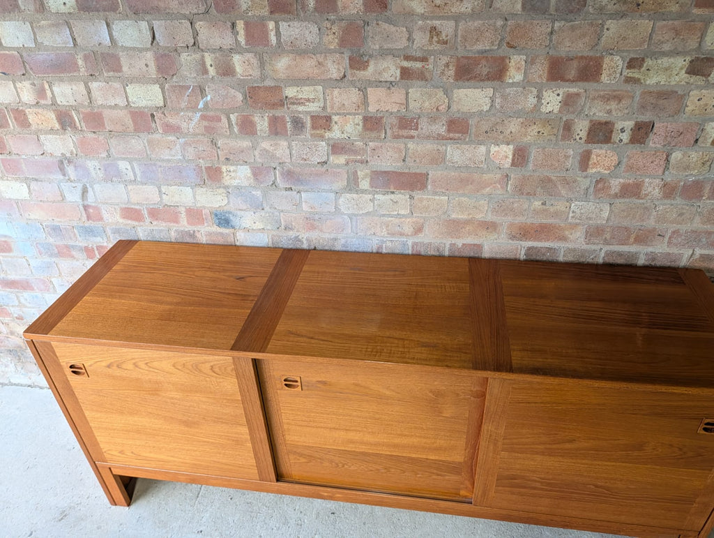 E. Jakobsen Skive Denmark Mid-Century Teak Sideboard Credenza