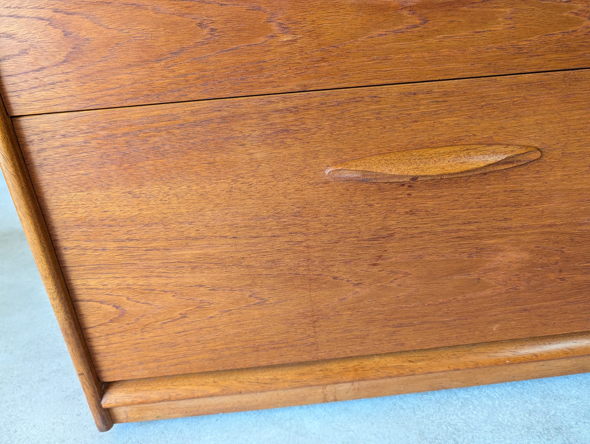 Mid Century Teak Austinsute Chest Of Drawers Vintage Frank Guille 4 Drawer Chest