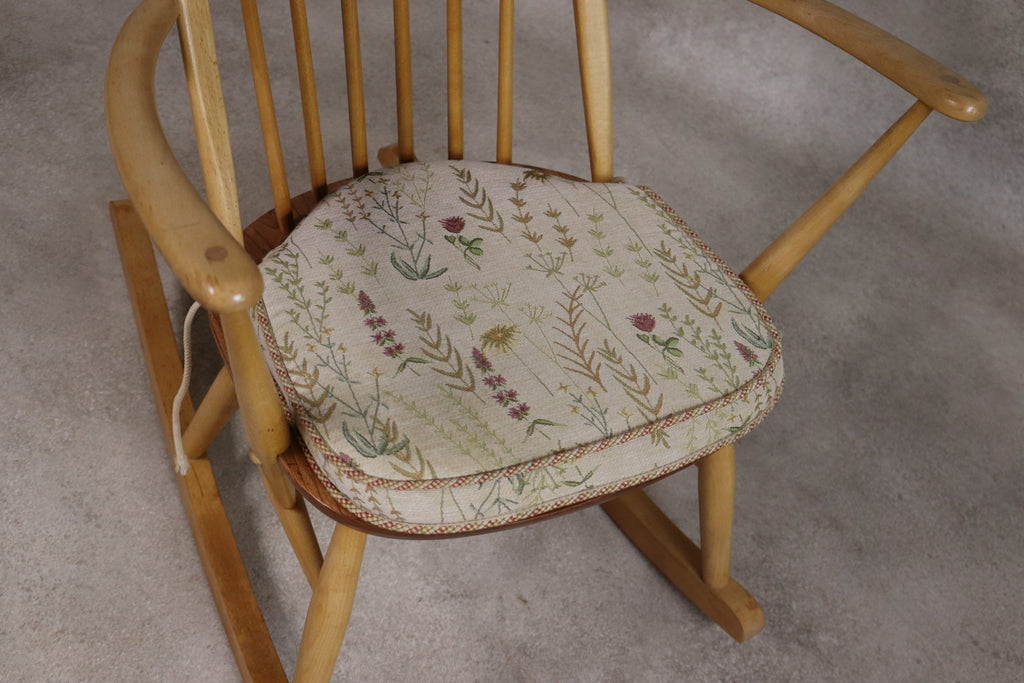 Vintage Ercol Windsor Quaker Rocking Chair - Model 428 - Blonde