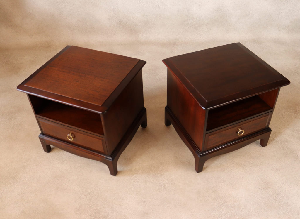 Vintage Stag Minstrel Tallboy chest of 7 drawers