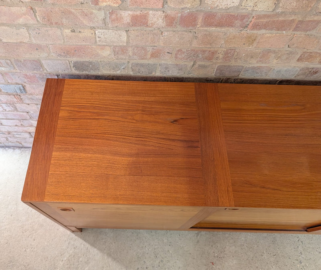 E. Jakobsen Skive Denmark Mid-Century Teak Sideboard Credenza