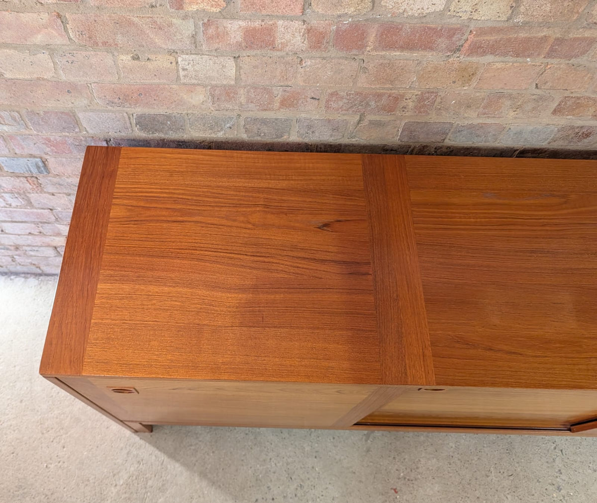 E. Jakobsen Skive Denmark Mid-Century Teak Sideboard Credenza