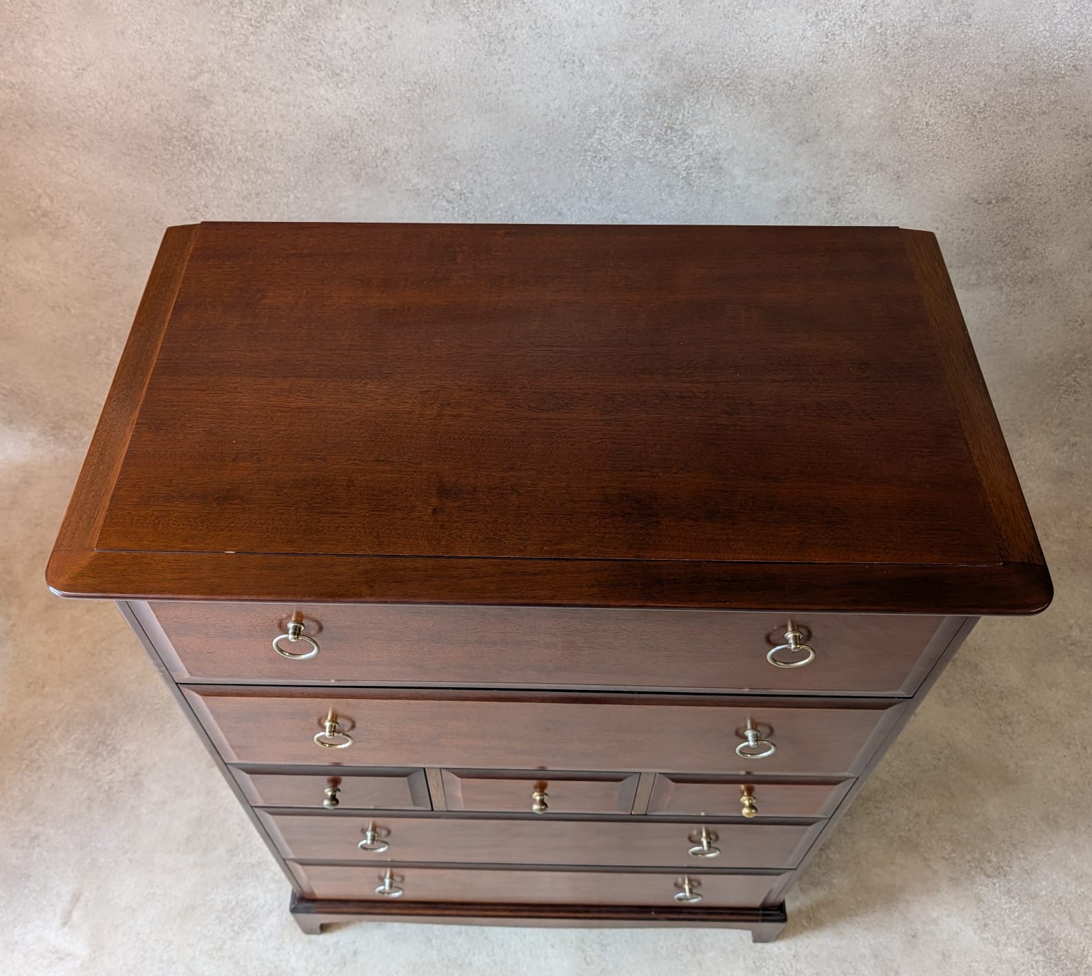 Vintage Stag Minstrel Tallboy Chest Of Drawers