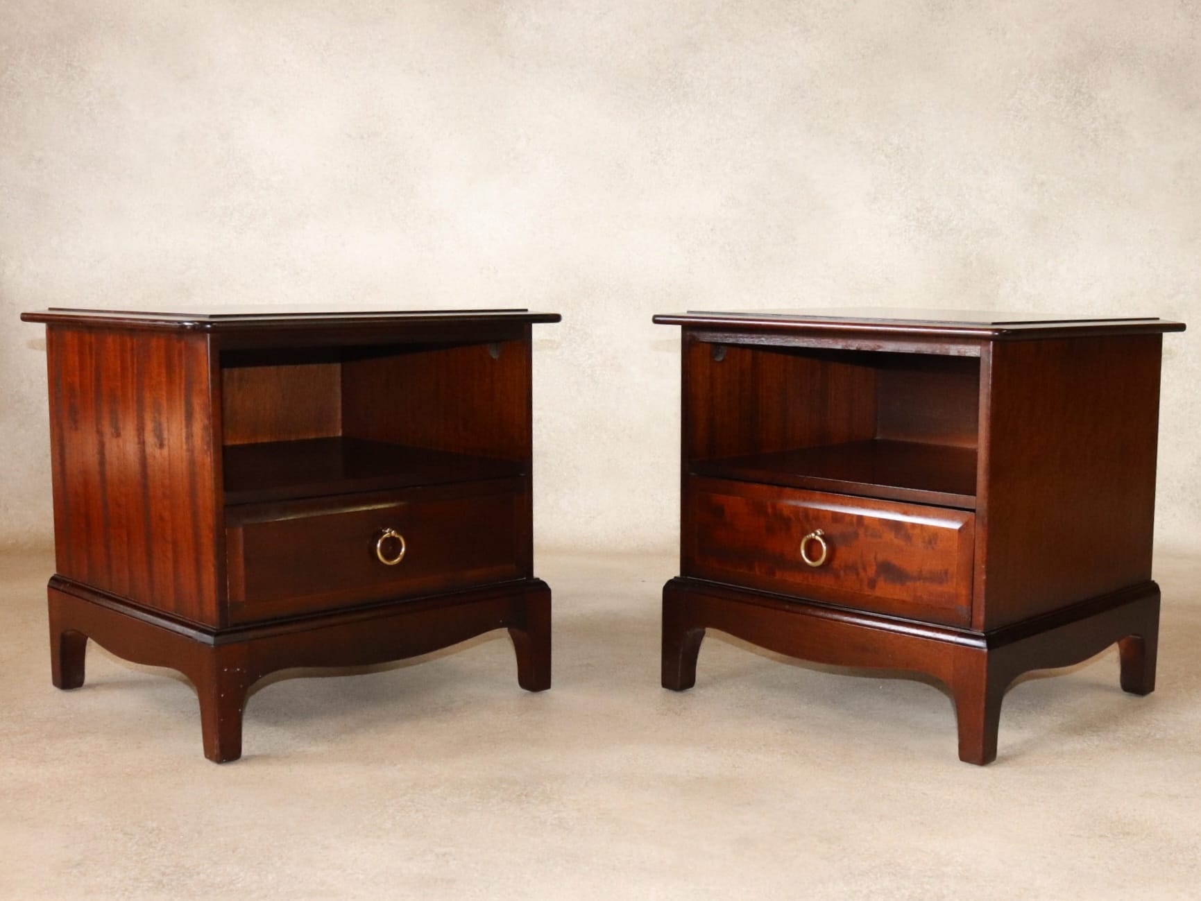 Vintage Stag Minstrel Tallboy chest of 7 drawers