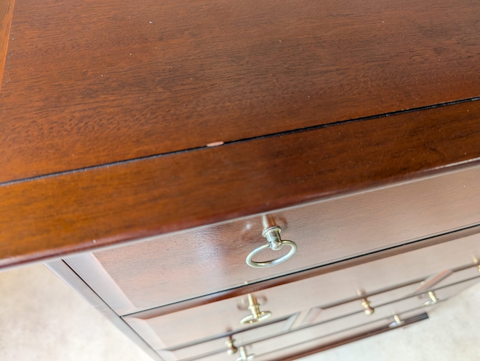 Vintage Stag Minstrel Tallboy Chest Of Drawers
