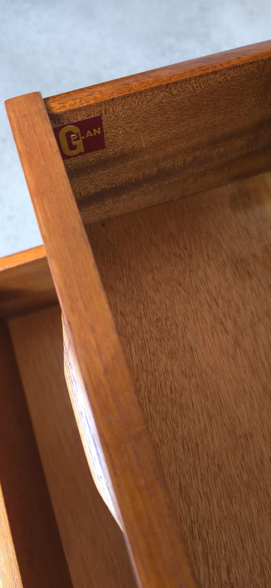 Mid Century G Plan Fresco Teak Chest Of Drawers - 3 Drawer Chest