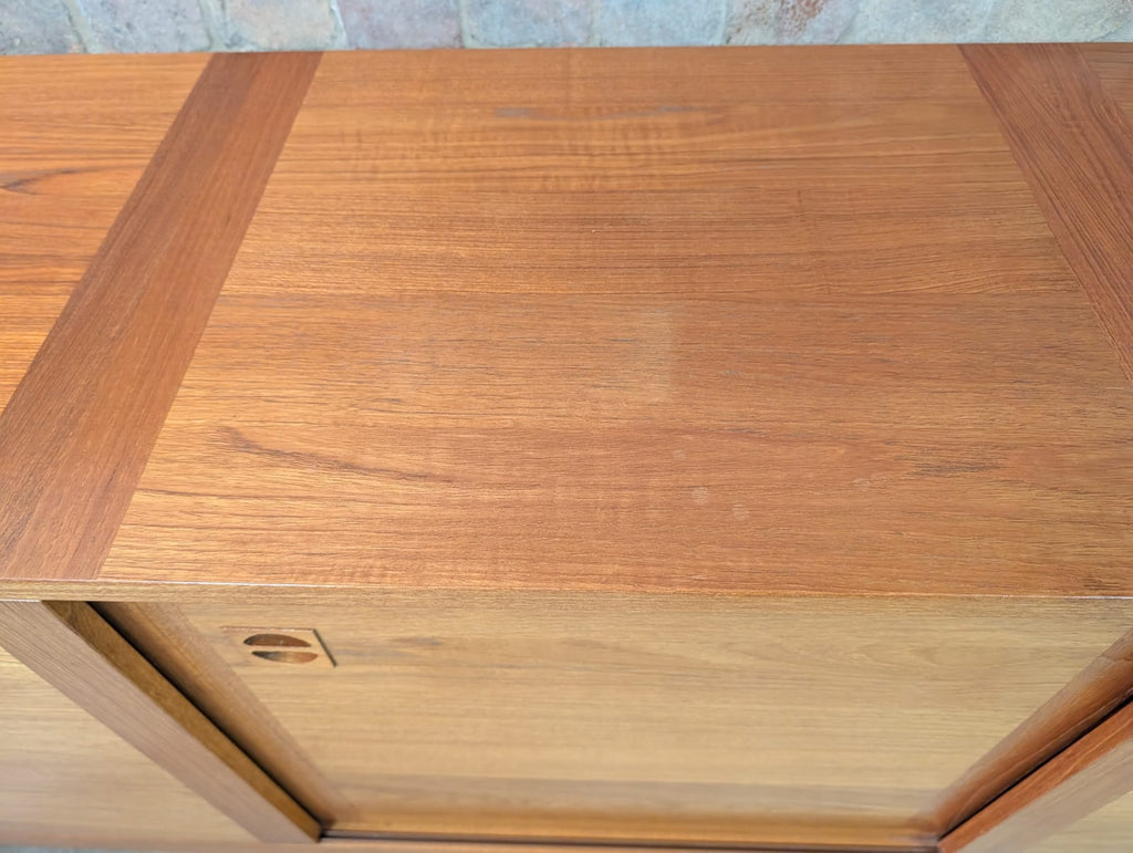 E. Jakobsen Skive Denmark Mid-Century Teak Sideboard Credenza