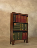 Antique Oak Arts & Crafts Bookcase Small Bookshelf