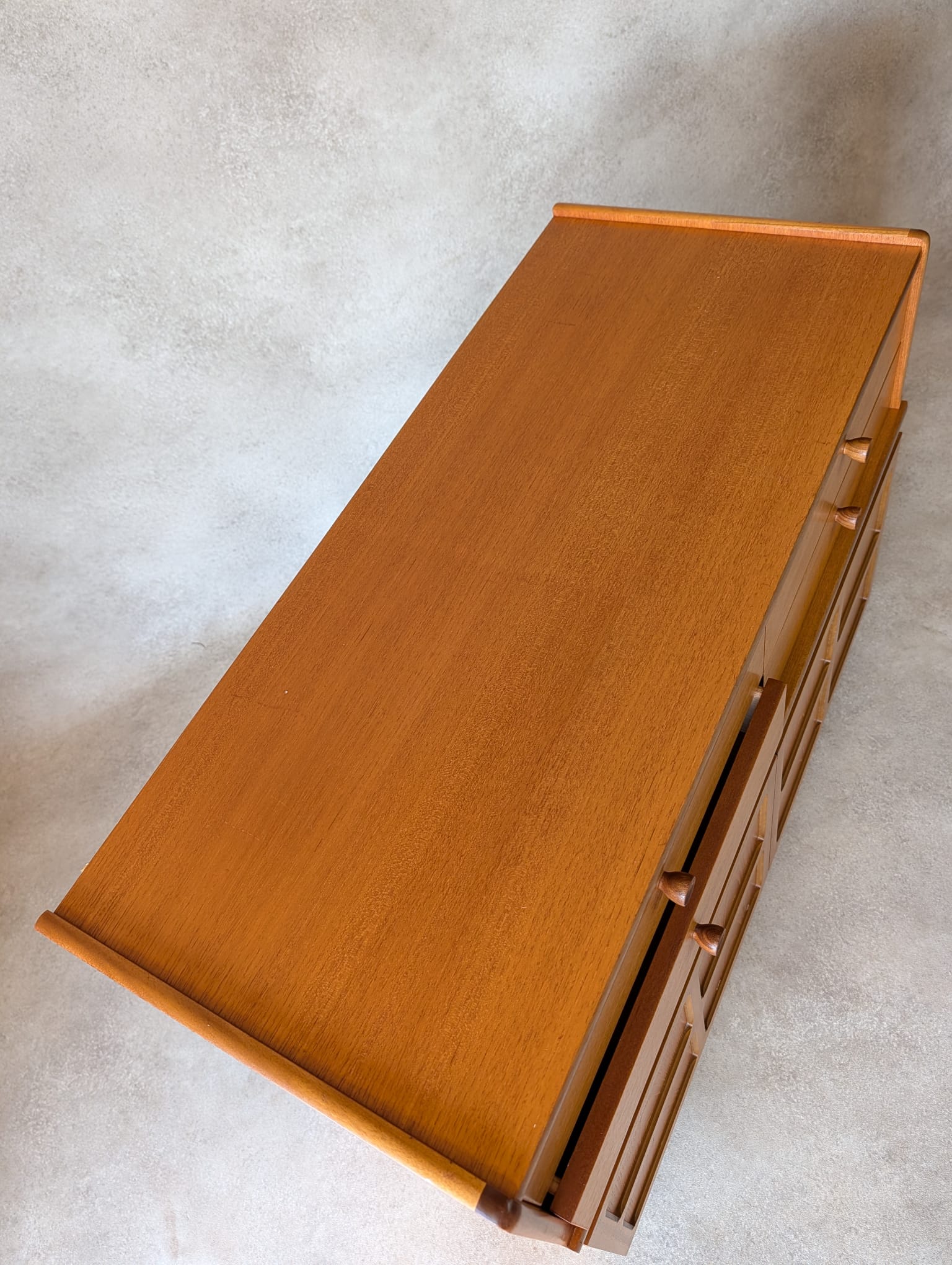 Mid Century Nathan / Parker Knoll Teak Compact Sideboard 1970s