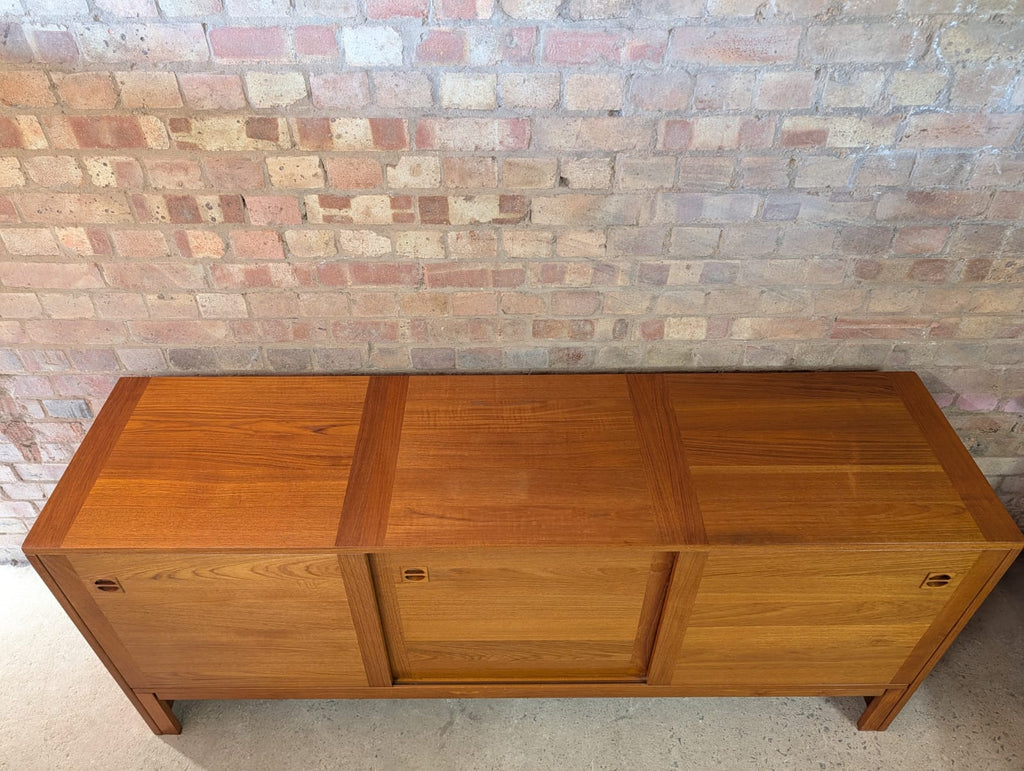 E. Jakobsen Skive Denmark Mid-Century Teak Sideboard Credenza