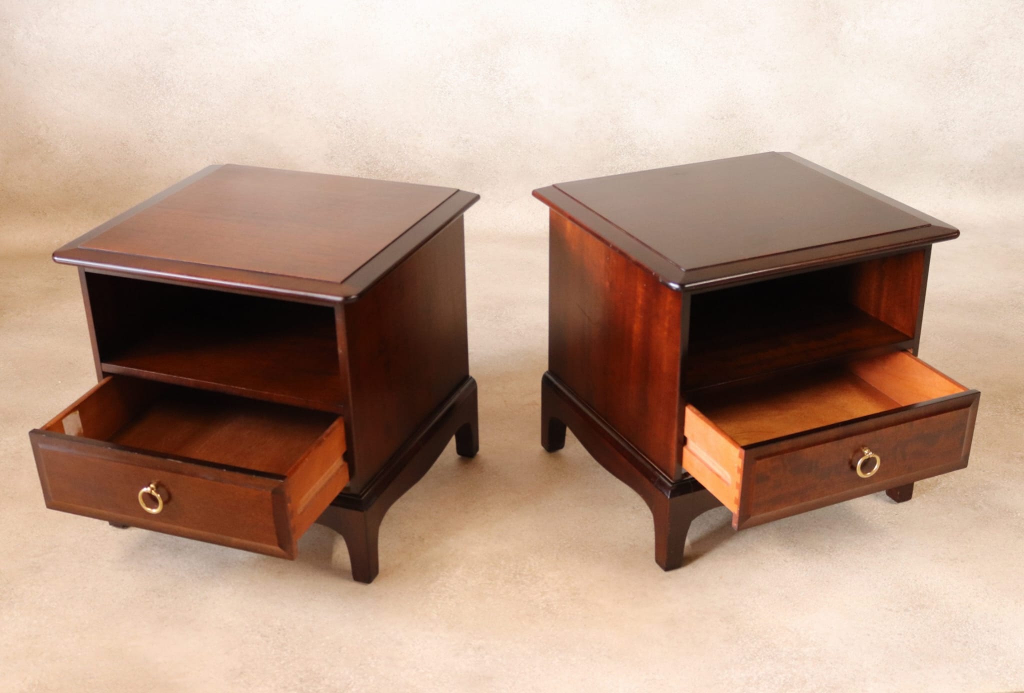 Vintage Stag Minstrel Tallboy chest of 7 drawers