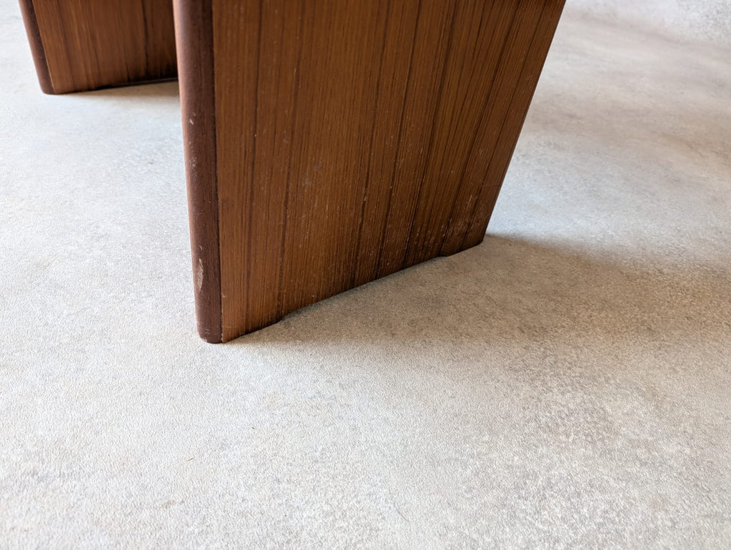 Mid Century Teak 1970s Dressing Table Stool