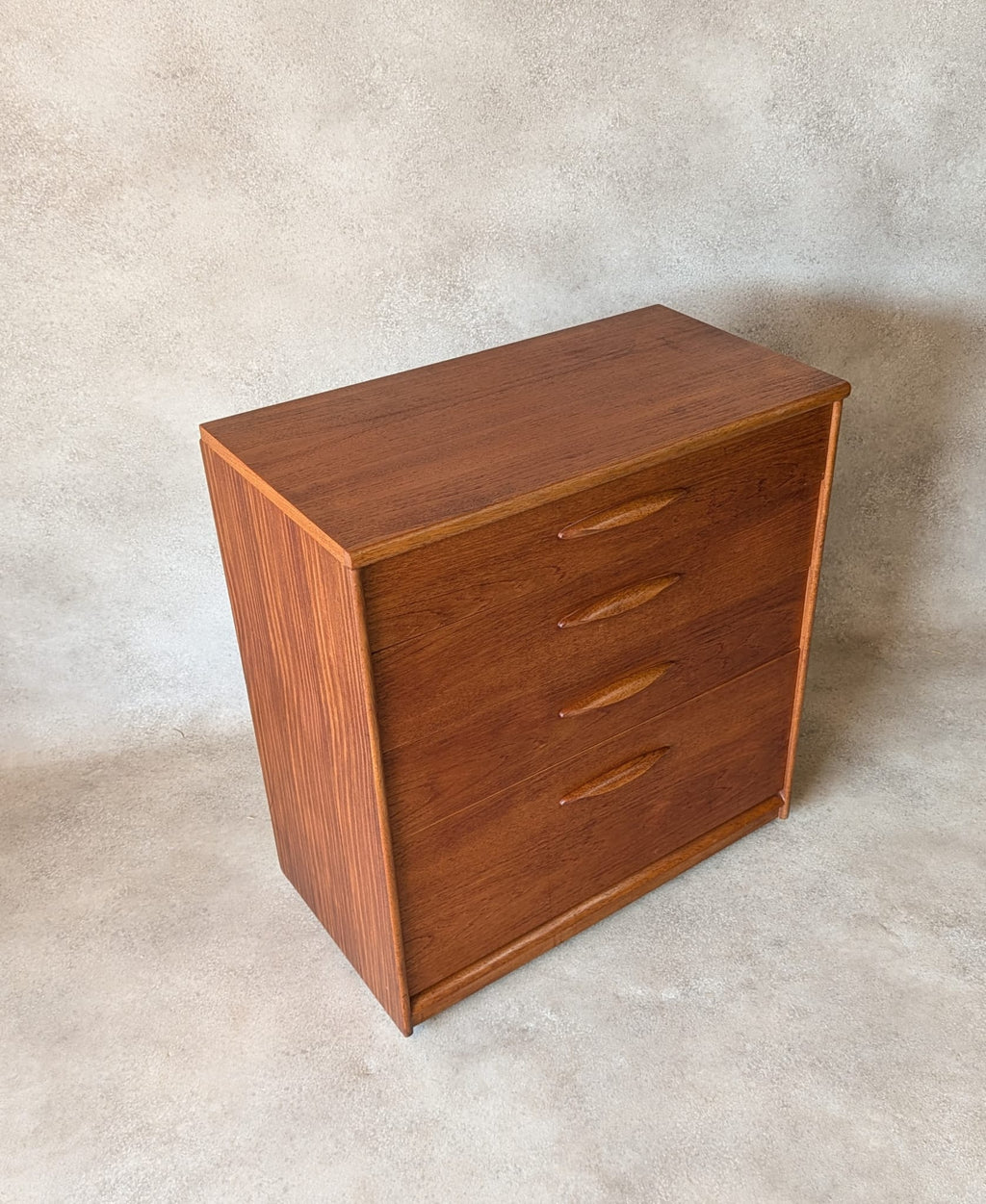 Mid Century Teak Austinsute Chest Of Drawers Vintage Frank Guille 4 Drawer Chest
