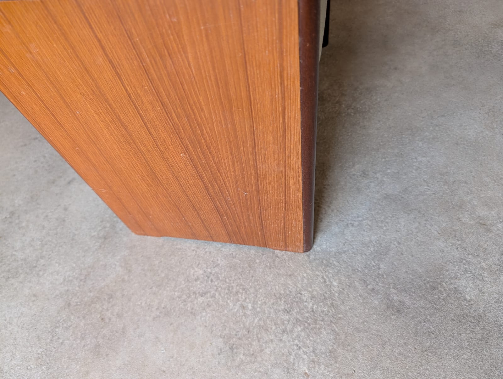 Mid Century Teak 1970s Dressing Table Stool