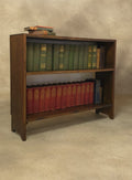 Vintage Oak Bookcase Small - 2 Shelves