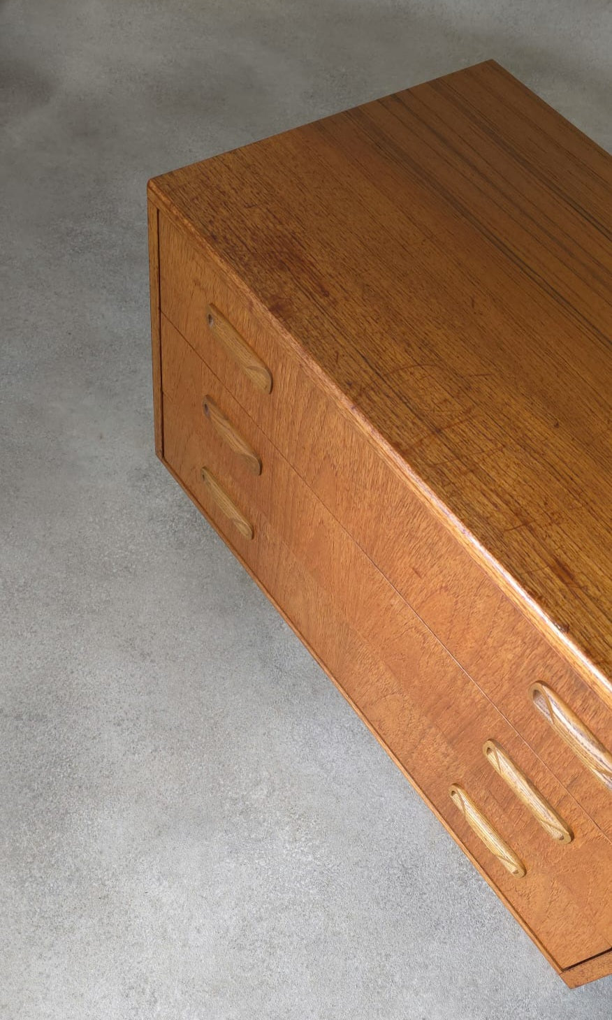 Mid Century G Plan Fresco Teak Chest Of Drawers - 3 Drawer Chest