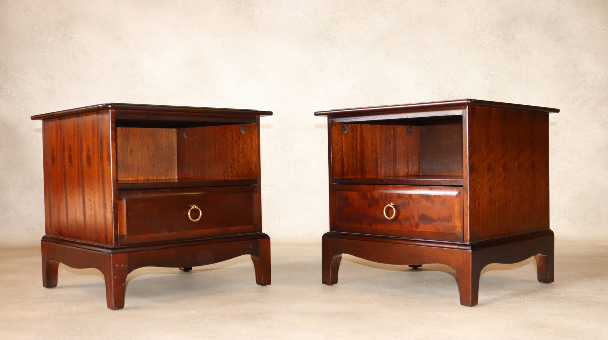 Vintage Stag Minstrel Tallboy chest of 7 drawers