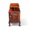Vintage Reproduction Georgian Style Imbuia Bedside Table / Cabinet Nightstand