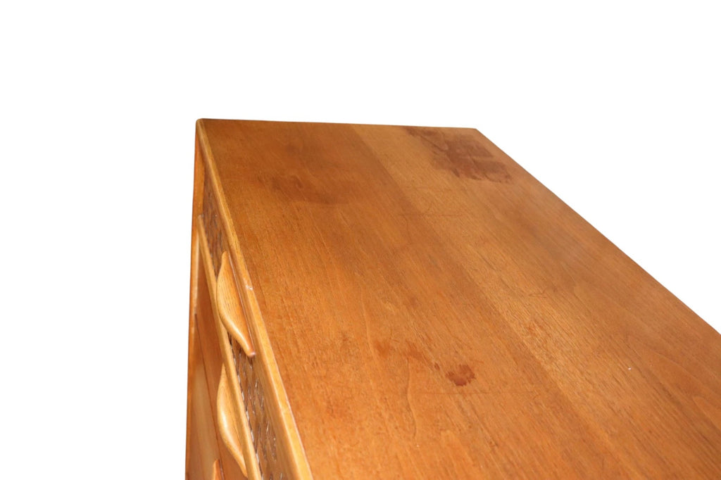Rare Mid Century Lane ' Perception ' Large Teak Chest of Drawers