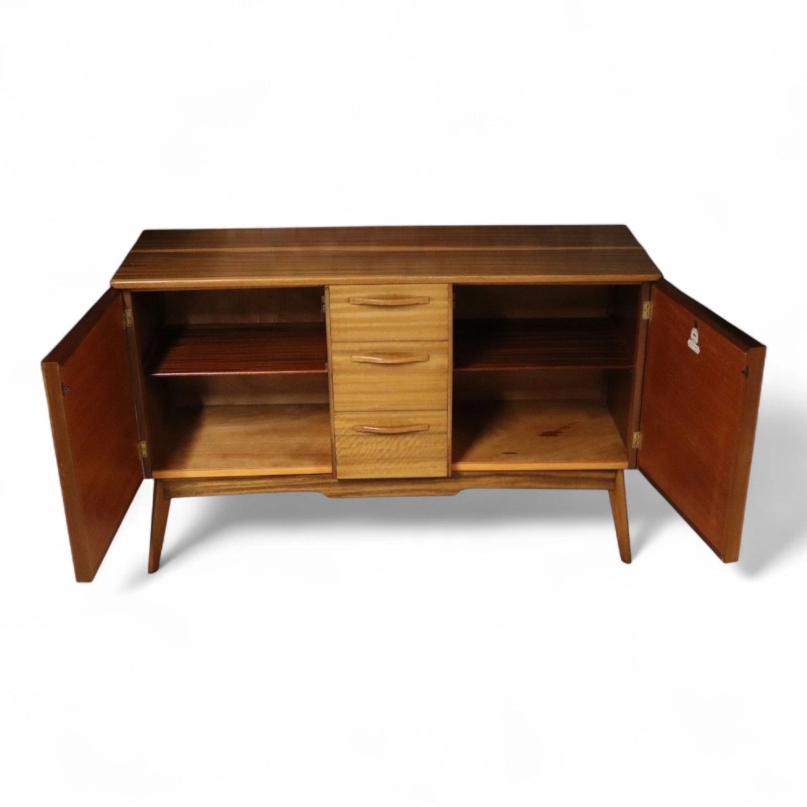 Mid Century Alfred Cox Walnut Sideboard 1960s Retro