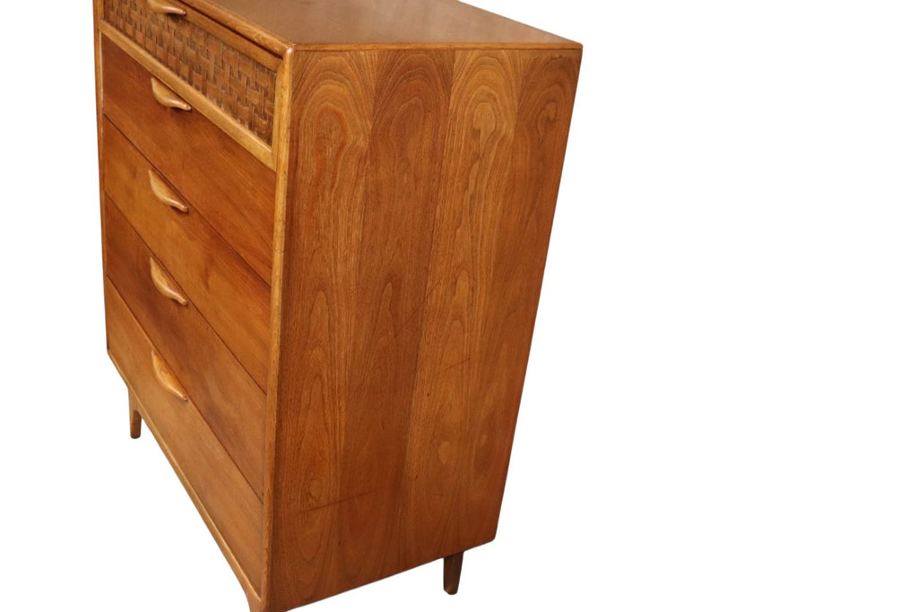 Rare Mid Century Lane ' Perception ' Large Teak Chest of Drawers