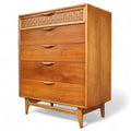 Rare Mid Century Lane ' Perception ' Large Teak Chest of Drawers