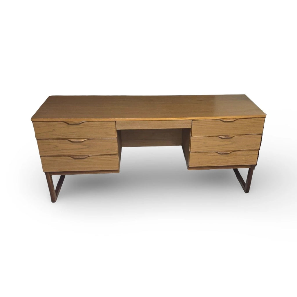 Vintage Mid Century Teak Europa Dressing Table / Desk Retro 1960s
