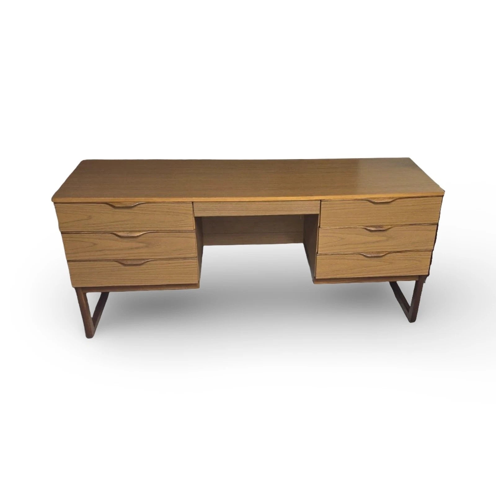 Vintage Mid Century Teak Europa Dressing Table / Desk Retro 1960s