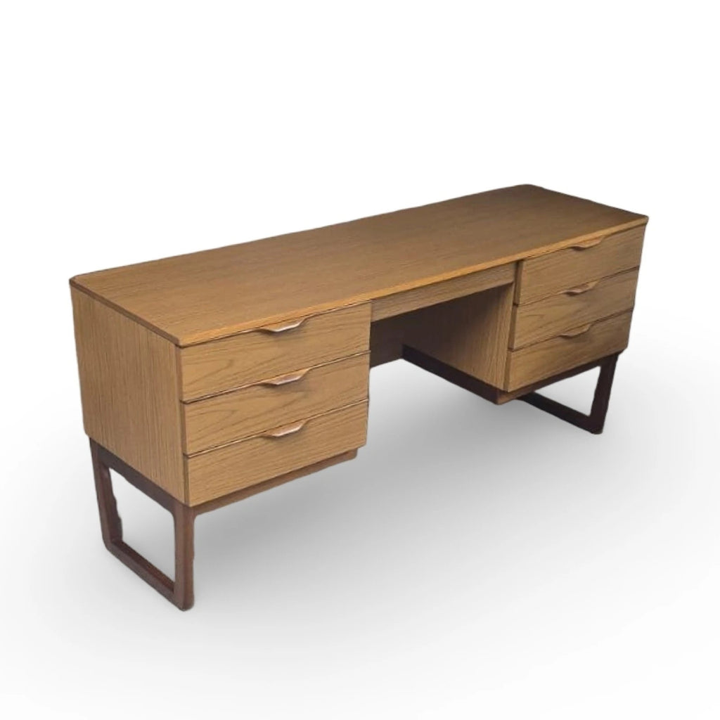 Vintage Mid Century Teak Europa Dressing Table / Desk Retro 1960s