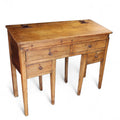 Victorian Antique Pine Clerks Desk Sloped Top Standing Desk