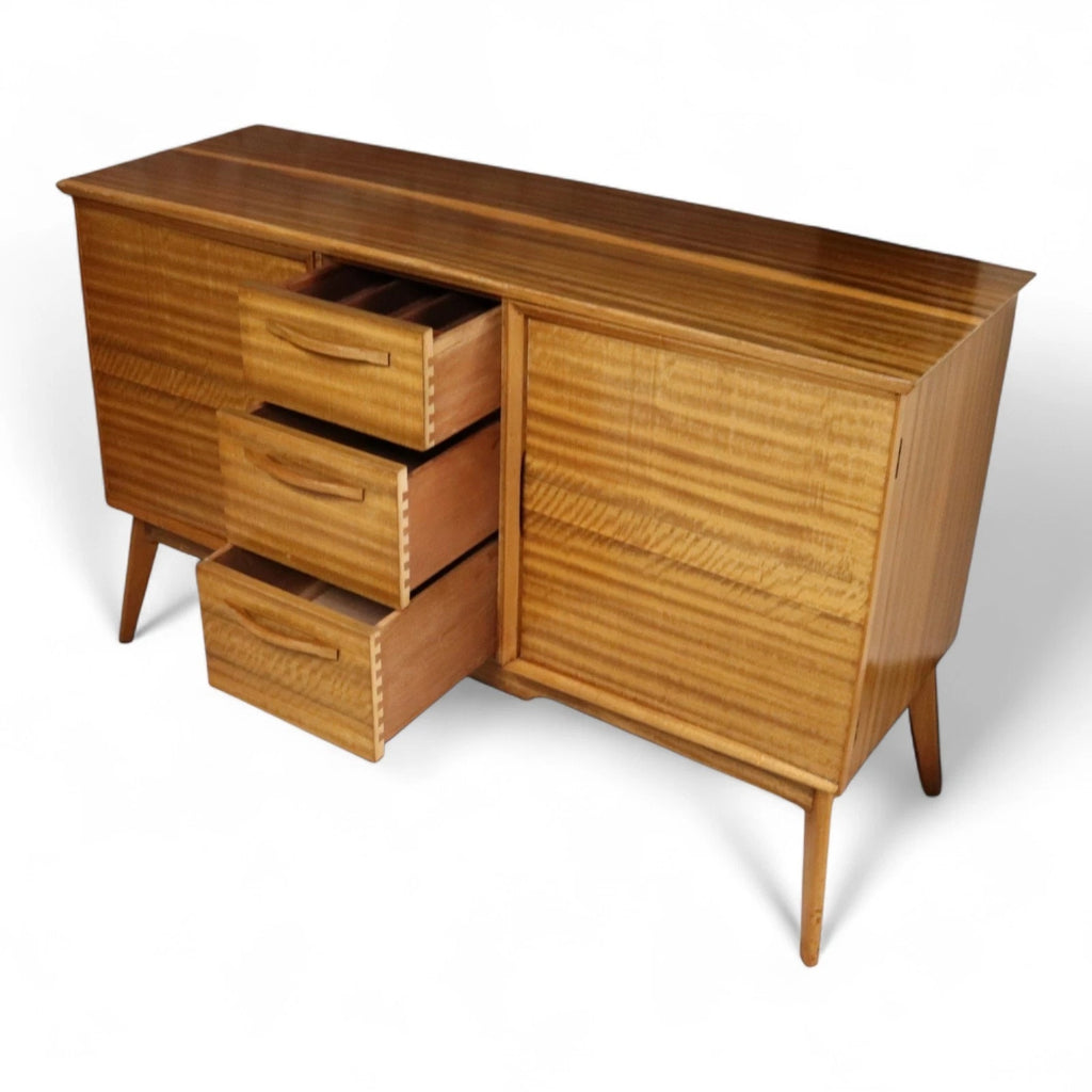 Mid Century Alfred Cox Walnut Sideboard 1960s Retro